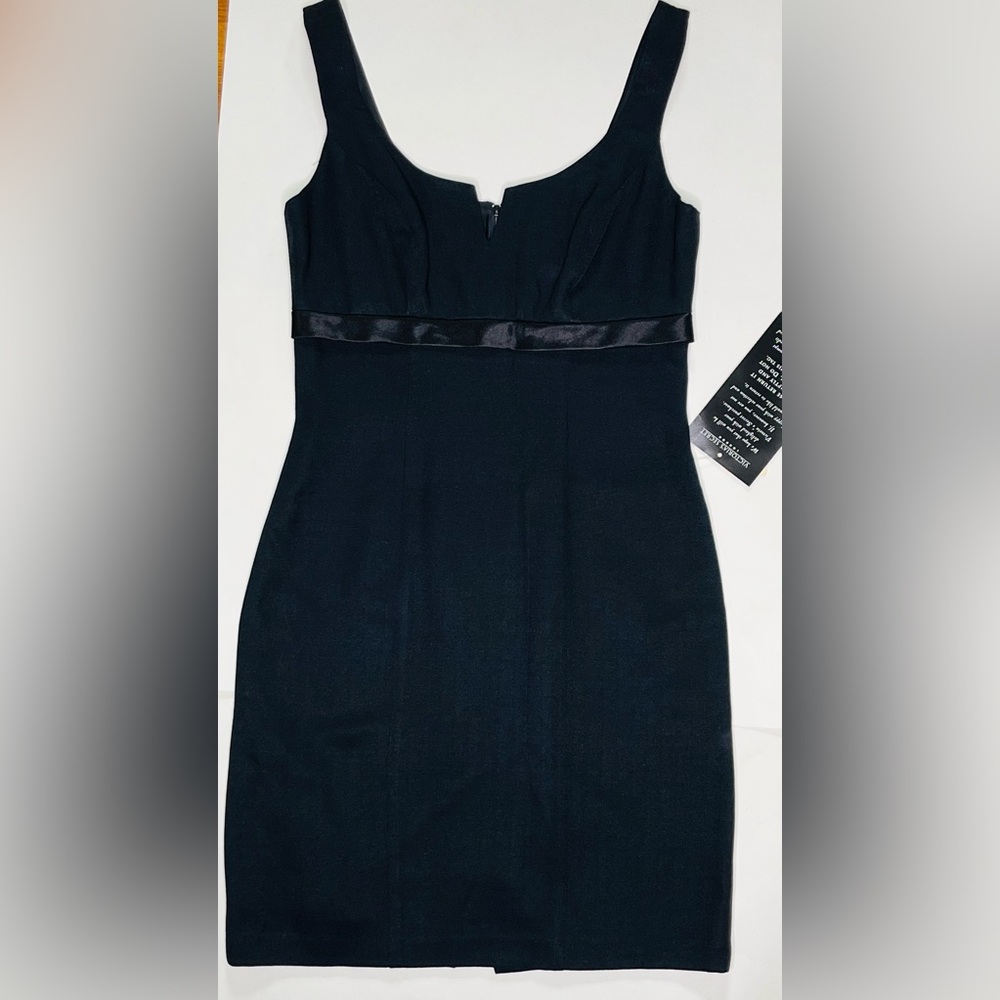 Black Victorias Secret Moda International Rayon & Acetate Dress NWT